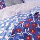 Essenza Essenza Blooming Ballet Bleu marine 200x200/220