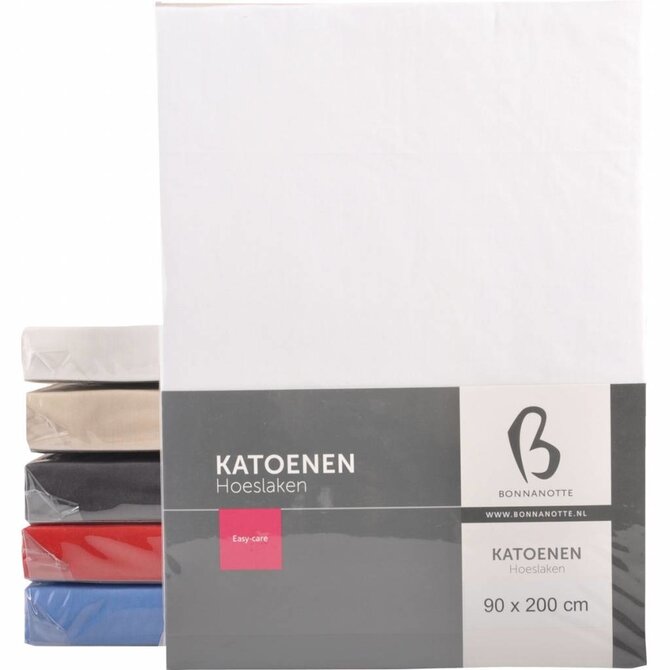 Bonnanotte Hoeslaken Katoen Angora 90x200