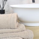 Cawö Cawo Lifestyle Uni Gezichtsdoekje 30/30 beige