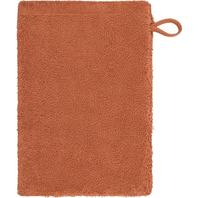 Cawo Lifestyle Uni Gant de toilette 16/22 cuivre Cawo Lifestyle Uni Gant de toilette 16/22 cuivre