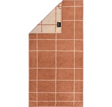 Cawo Atelier Lines Serviette 50/100 cuivre