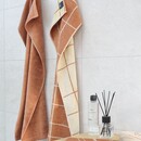 Cawö Cawo Atelier Lines Serviette 50/100 cuivre