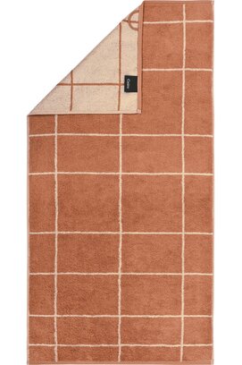 Cawo Atelier Lines Serviette de Douche 70/140 cuivre