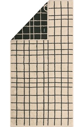 Cawo Atelier Serviette de douche à imprimé intégral 70/140 beige