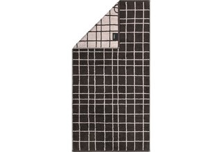 Cawo Atelier Imprimé Allover Serviette de douche 70/140 basalte