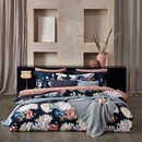 Vandyck Vandyck Floral Bliss 1 personne (140x200/220) encre bleue