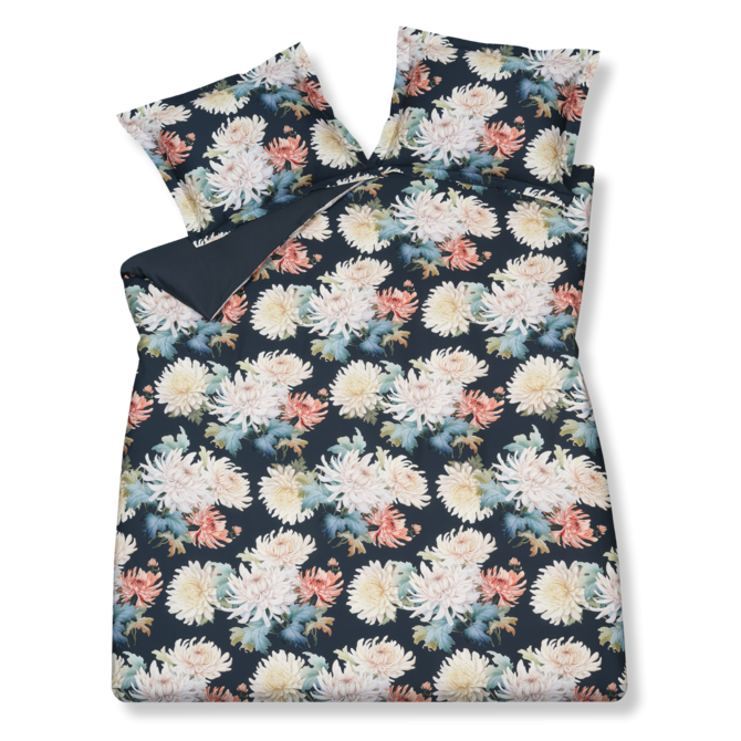 Vandyck Floral Bliss Lits-jumeaux (240x200/220) encre bleue
