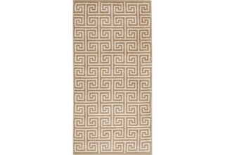 Cawo Noblesse Elegance Allover print Washandje 16/22 sand