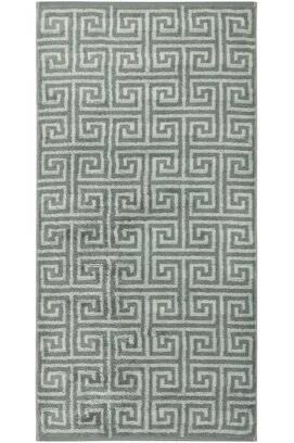 Cawo Noblesse Elegance Allover print Handdoek 50/100 nordic green