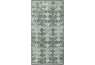 Cawo Noblesse Elegance Allover print Gezichtsdoekje 30/30 nordic green