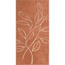 Cawö Cawo Atelier Floral Serviette 50/100 cuivre