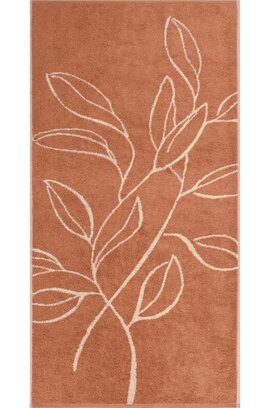 Cawo Atelier Floral Serviette de Douche 70/140 cuivre