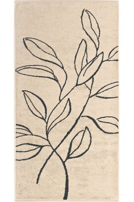 Cawo Atelier Floral Serviette de Douche 70/140 beige