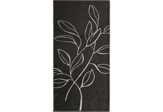 Cawo Atelier Floral Handdoek 50/100 basalt