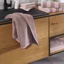 Cawö Cawo Pure Rayures Serviette 50/100 rose vintage