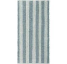 Cawo Pure Rayures Serviette 50/100 vert mystique