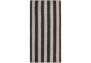 Cawo Pure Rayures Serviette 50/100 basalte