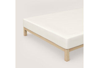 Schlafgut Pure Jersey Hoeslaken XL - 180x200 - 200x220 181 Off-White
