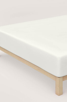 Schlafgut Pure Jersey Boxspring Hoeslaken S - 90x190 - 100x220 181 Off-White