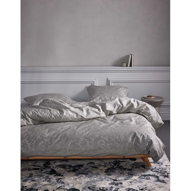Essenza Fabrice Dekbedovertrek Cloud grey 140x200/220 Essenza Fabrice Dekbedovertrek Cloud grey 140x200/220