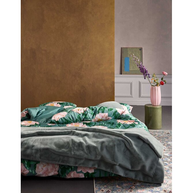 Essenza Dorothea Dekbedovertrek Soft teal 200x200/220 Essenza Dorothea Dekbedovertrek Soft teal 200x200/220