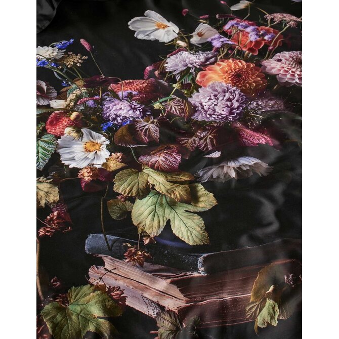 Essenza Bouquet Dekbedovertrek Anthracite 240x200/220