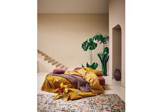 Essenza Marigold Dekbedovertrek Flower ochre 240x200/220