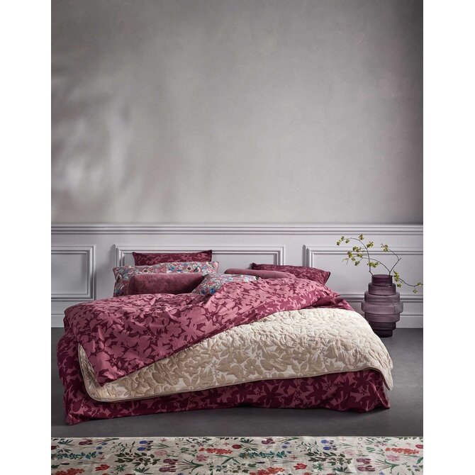 Essenza Imara Dekbedovertrek Burgundy 260x200/220
