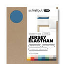 Schlafgut Schlafgut EASY Jersey Elasthan Topper Hoeslaken M - 120x200 - 130x220 615 Blue Mid