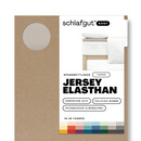 Schlafgut Schlafgut EASY Jersey Elasthan Topper Hoeslaken L - 140x200 - 160x220 496 Sand Mid