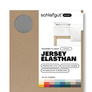 Schlafgut Schlafgut EASY Jersey Elasthan Topper Hoeslaken M - 120x200 - 130x220 128 Grey Mid