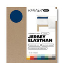 Schlafgut Schlafgut EASY Jersey Elasthan Topper Hoeslaken M - 120x200 - 130x220 570 Blue Deep