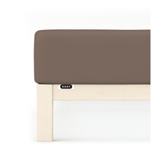 Schlafgut EASY Jersey Elasthan Hoeslaken XL - 180x200 - 200x220 790 Sand Deep