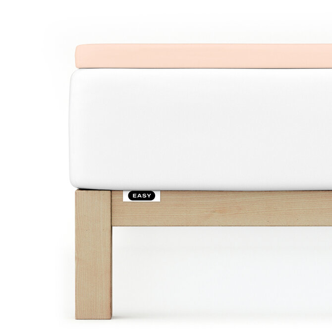 Schlafgut EASY Jersey Elasthan Topper Hoeslaken M - 120x200 - 130x220 230 Red Light