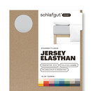 Schlafgut Schlafgut EASY Jersey Elasthan Hoeslaken S - 90x190 - 100x220 511 Grey Light