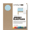 Schlafgut Schlafgut EASY Jersey Elasthan Hoeslaken S - 90x190 - 100x220 536 Blue Light