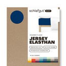 Schlafgut Schlafgut EASY Jersey Elasthan Hoeslaken L - 140x200 - 160x220 570 Blue Deep