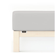 Schlafgut EASY Jersey Elasthan Hoeslaken M - 120x200 - 130x220 511 Grey Light