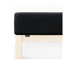 Schlafgut EASY Jersey Elasthan Hoeslaken XL - 180x200 - 200x220 799 Off-Black