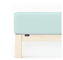 Schlafgut EASY Jersey Elasthan Hoeslaken L - 140x200 - 160x220 435 Petrol Light