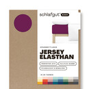 Schlafgut Schlafgut EASY Jersey Elasthan Hoeslaken M - 120x200 - 130x220 542 Purple Deep