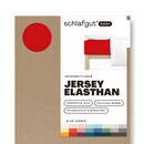 Schlafgut Schlafgut EASY Jersey Elasthan Hoeslaken S - 90x190 - 100x220 285 Red Deep