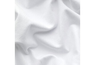 Schlafgut EASY Jersey Elasthan Topper Hoeslaken S - 90x190 - 100x220 101 Full-White
