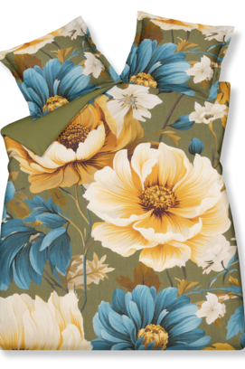 Vandyck Gold Rush Kussensloop (60x70) martini olive