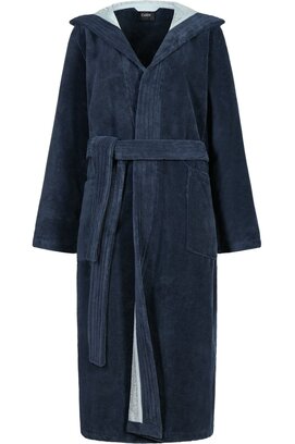 Cawo Femmes Peignoir de Bain avec Capuche Uni 802 36/38 mer