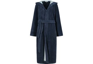 Cawo Femmes Peignoir de Bain avec Capuche Uni 802 36/38 mer