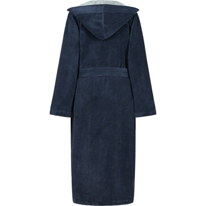 Cawo Femmes Home Peignoir avec Capuche Uni 36/38 mer Cawo Femmes Home Peignoir avec Capuche Uni 36/38 mer