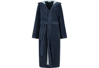 Cawo Peignoir Femme Maison avec Capuche Uni 802 44/46 mer