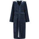 Cawö Cawo Femmes Home Peignoir avec Capuche Uni 48/50 mer
