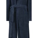 Cawö Cawo Femmes Home Peignoir avec Col Châle Uni 40/42 mer